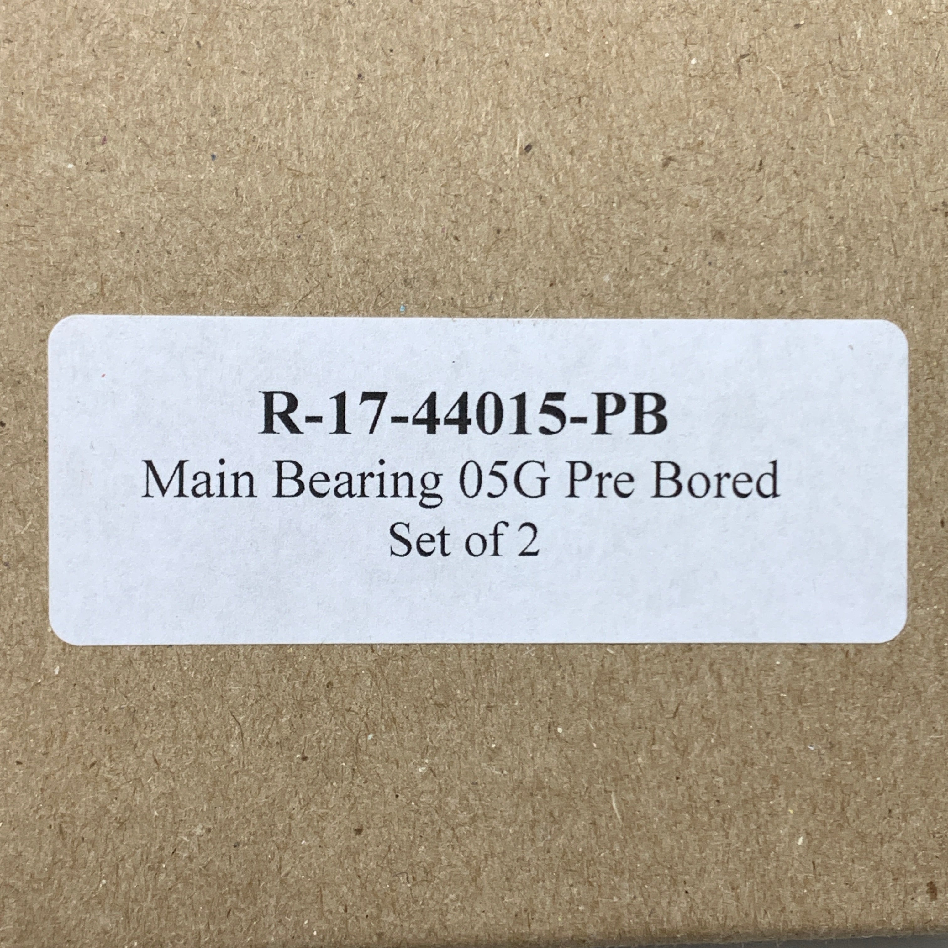 MAIN BEARING 05G Finish Bored set of 2 R-17-44015-PB Compressor Parts