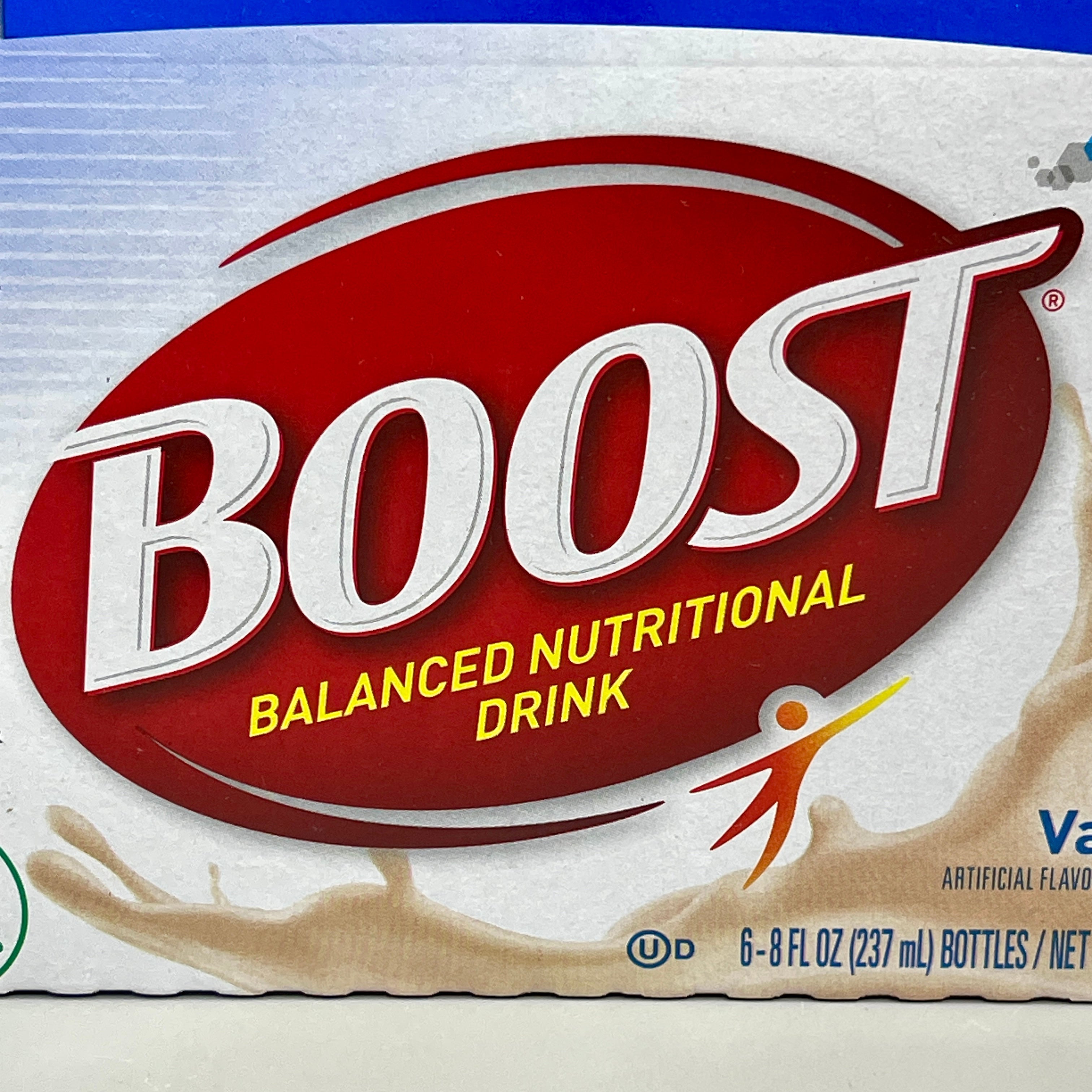 ZA@ BOOST Plus (24 PACK) Very Vanilla Balanced Nutrition Drink 8 fl oz Bottles BB 11/24 F