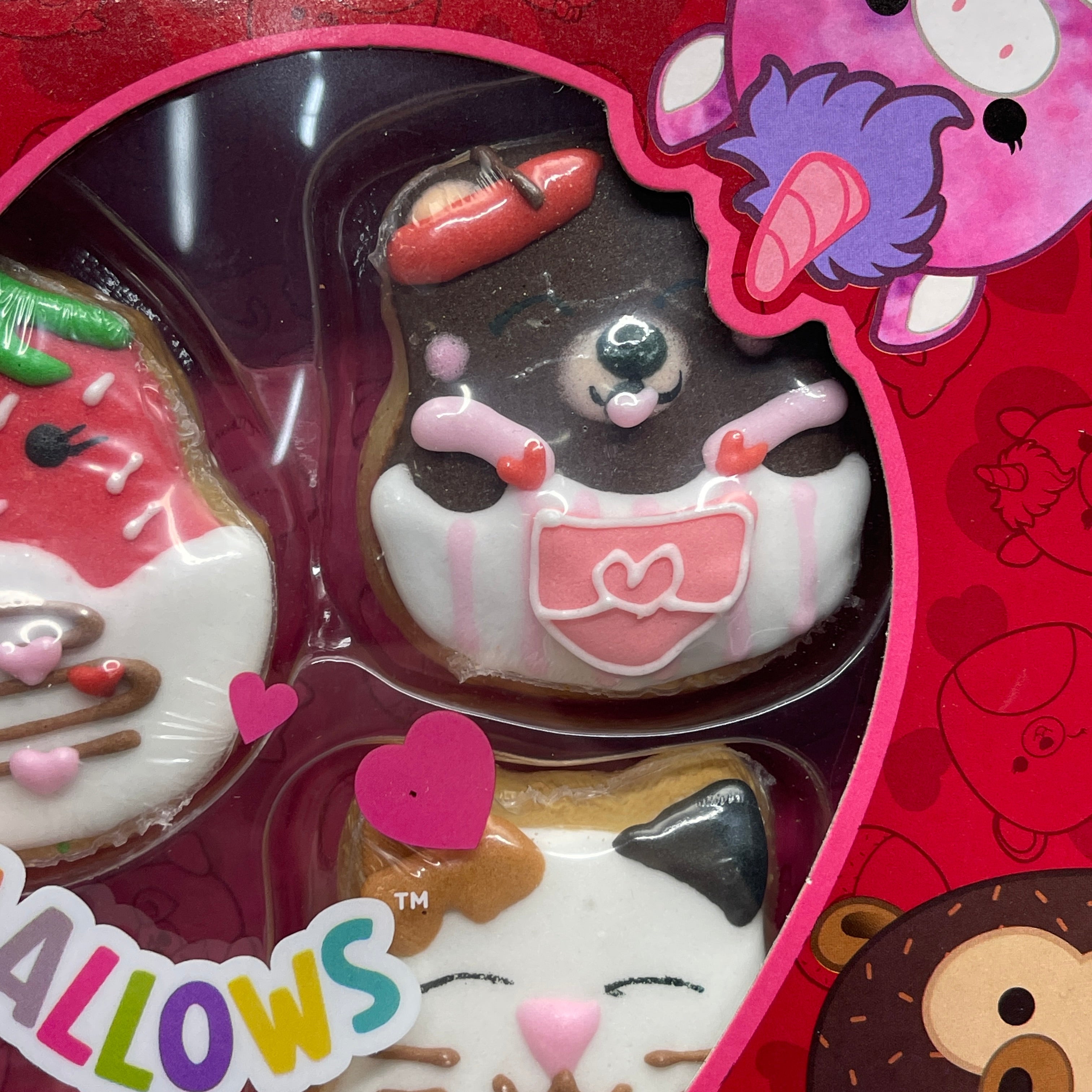 ZA@ SQUISHMALLOW (12 PACK) 6 Decorated Character Shaped Sugar Cookies 4.2 oz (08/25) A