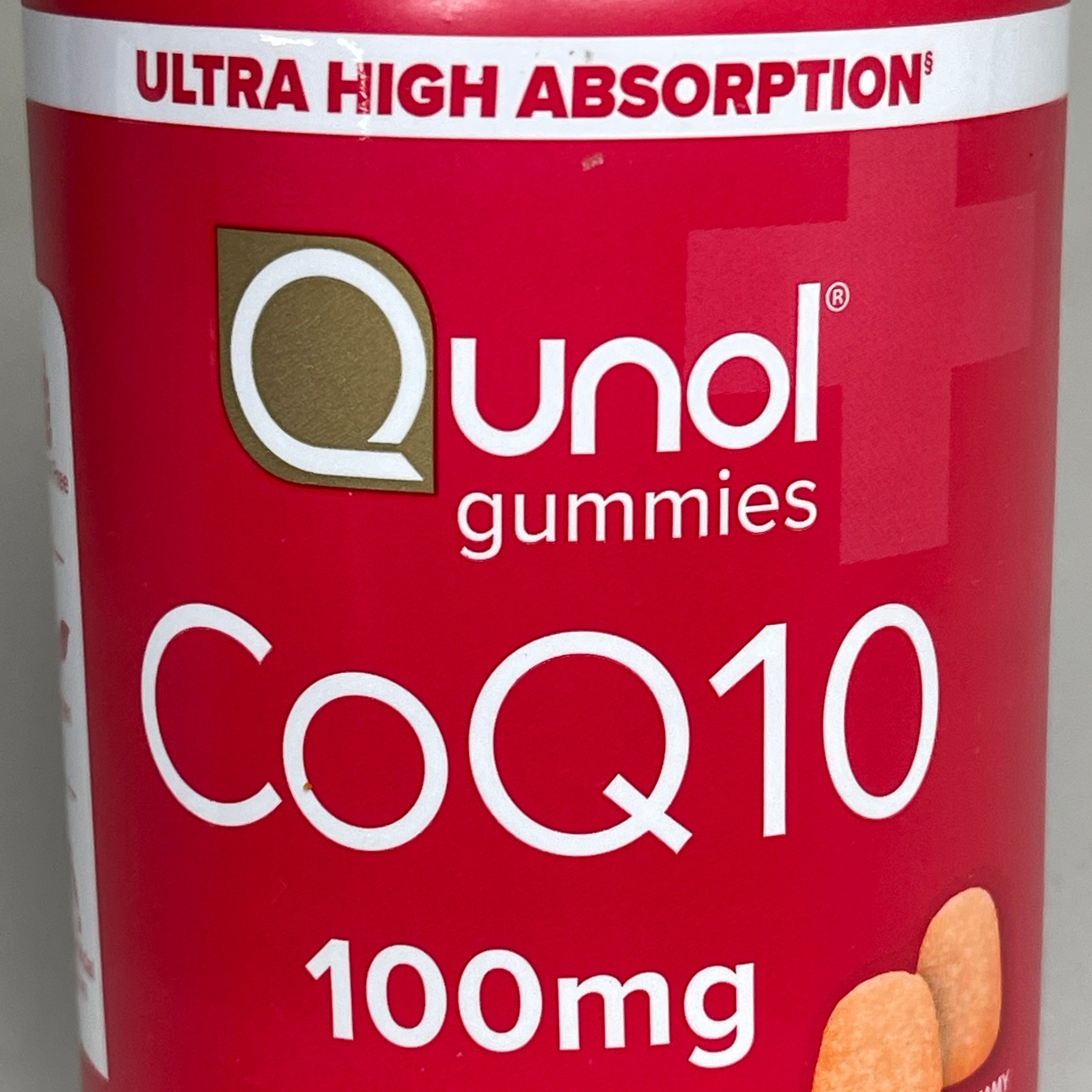 ZA@ QUNOL CoQ10 Gummy Dietary Supplements 100 mg 60 Count -3 Pack BB 10/2025 D