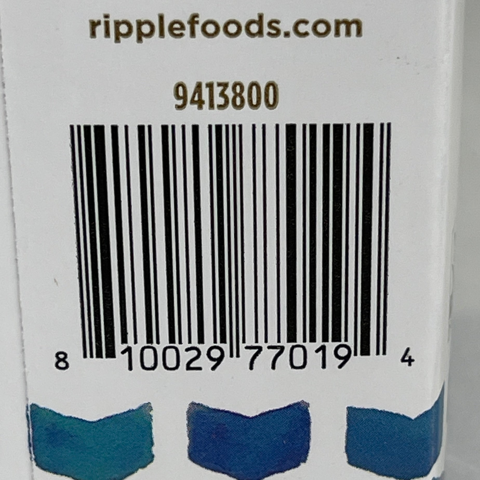 ZA@ RIPPLE (6 PACK) Non-Dairy Milk Original Vegan Gluten Free 32 oz BB 04/29/2024 F