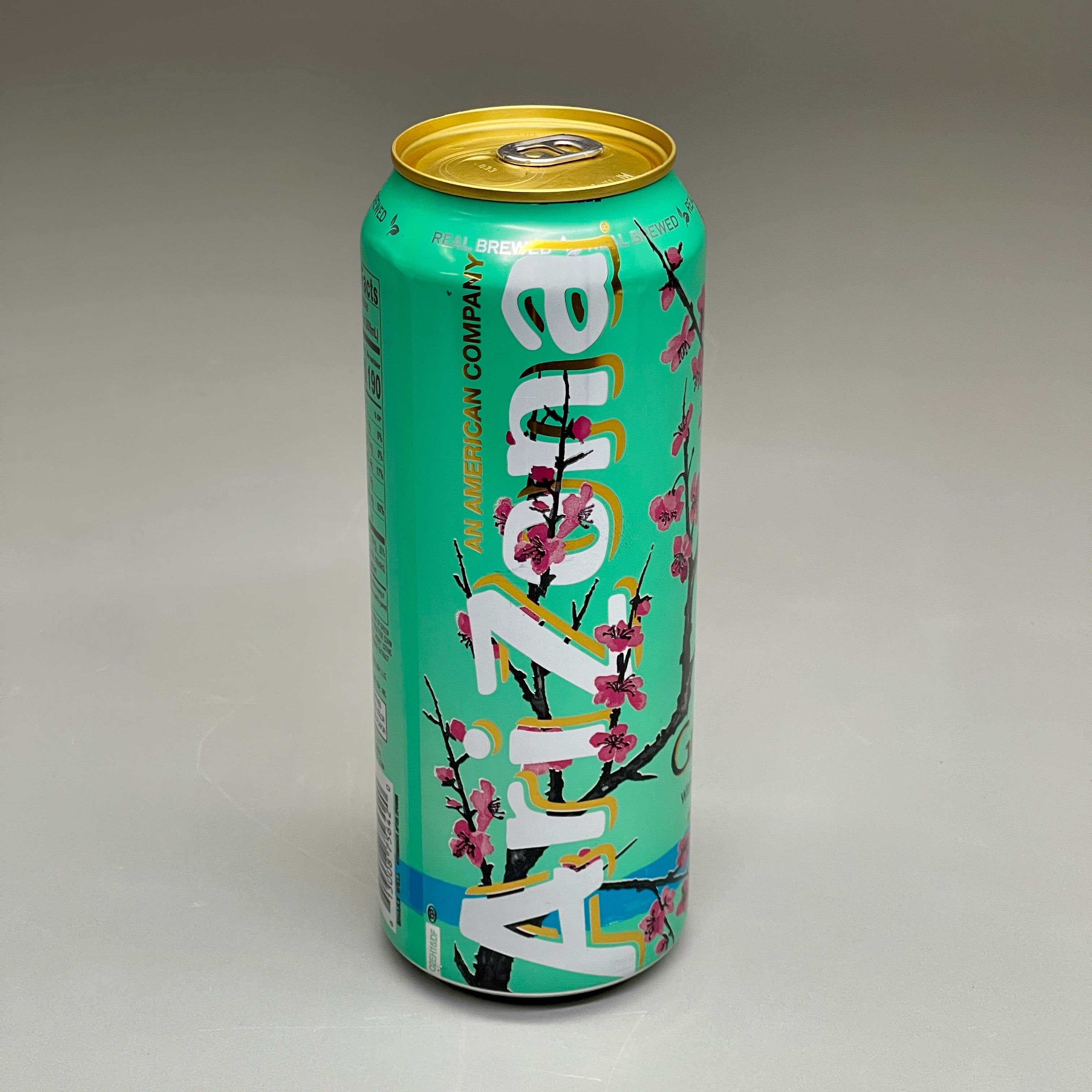 ZA@ ARIZONA (24 PACK) Green Tea w/ Ginseng & Honey 22 fl oz Can BB 8/25 (Some Cans may be Damaged) F