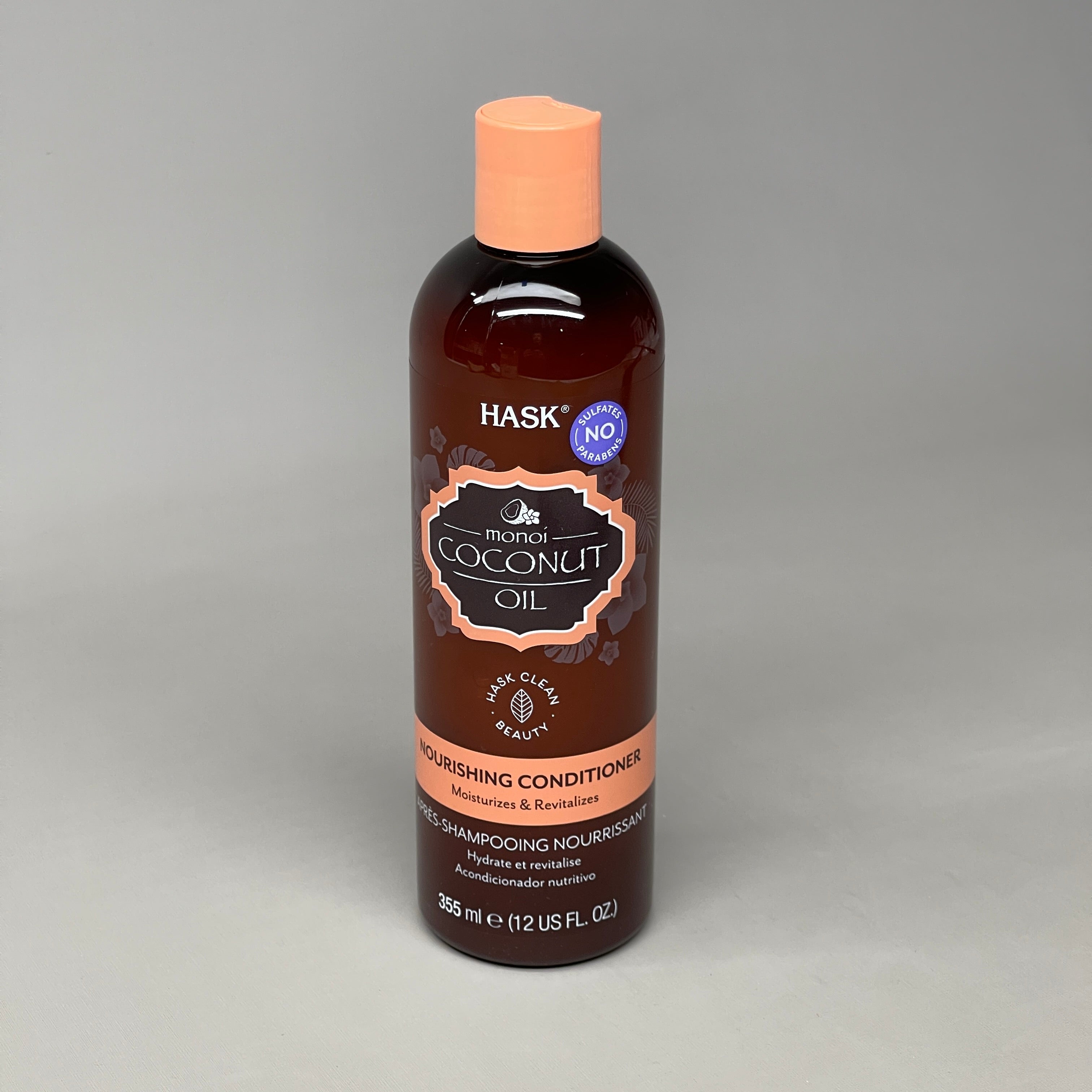 HASK Coconut Oil Nourishing Conditioner 12 oz (NEW)