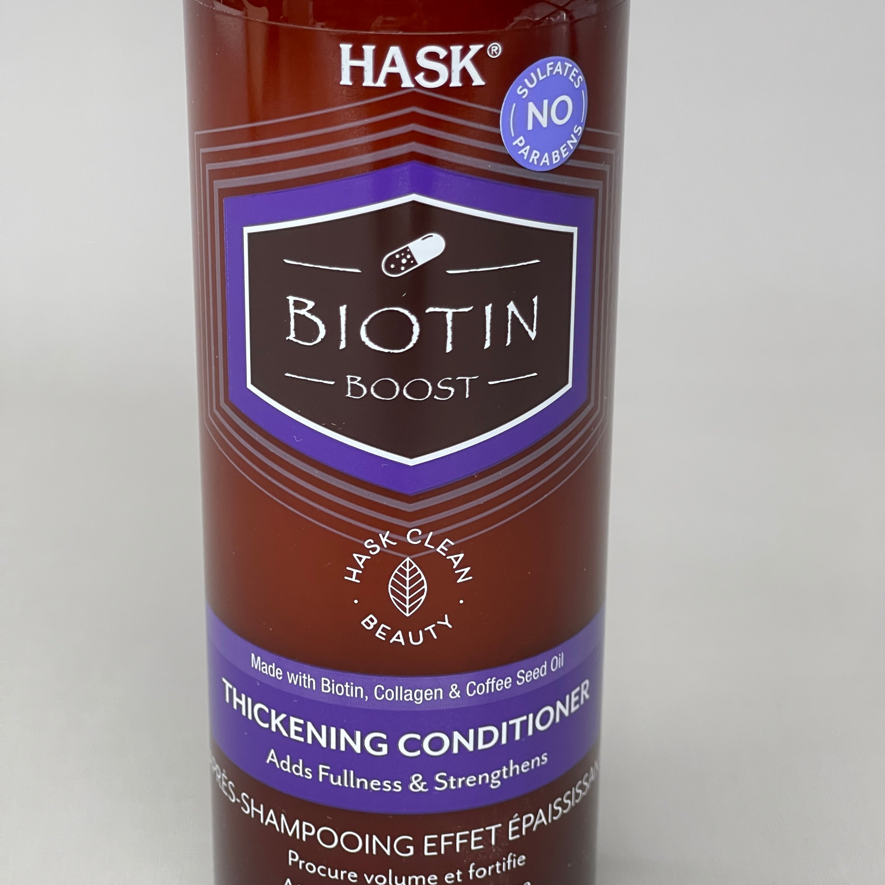 HASK BIOTIN BOOST Thickening Conditioner 12 oz 34355K (New)