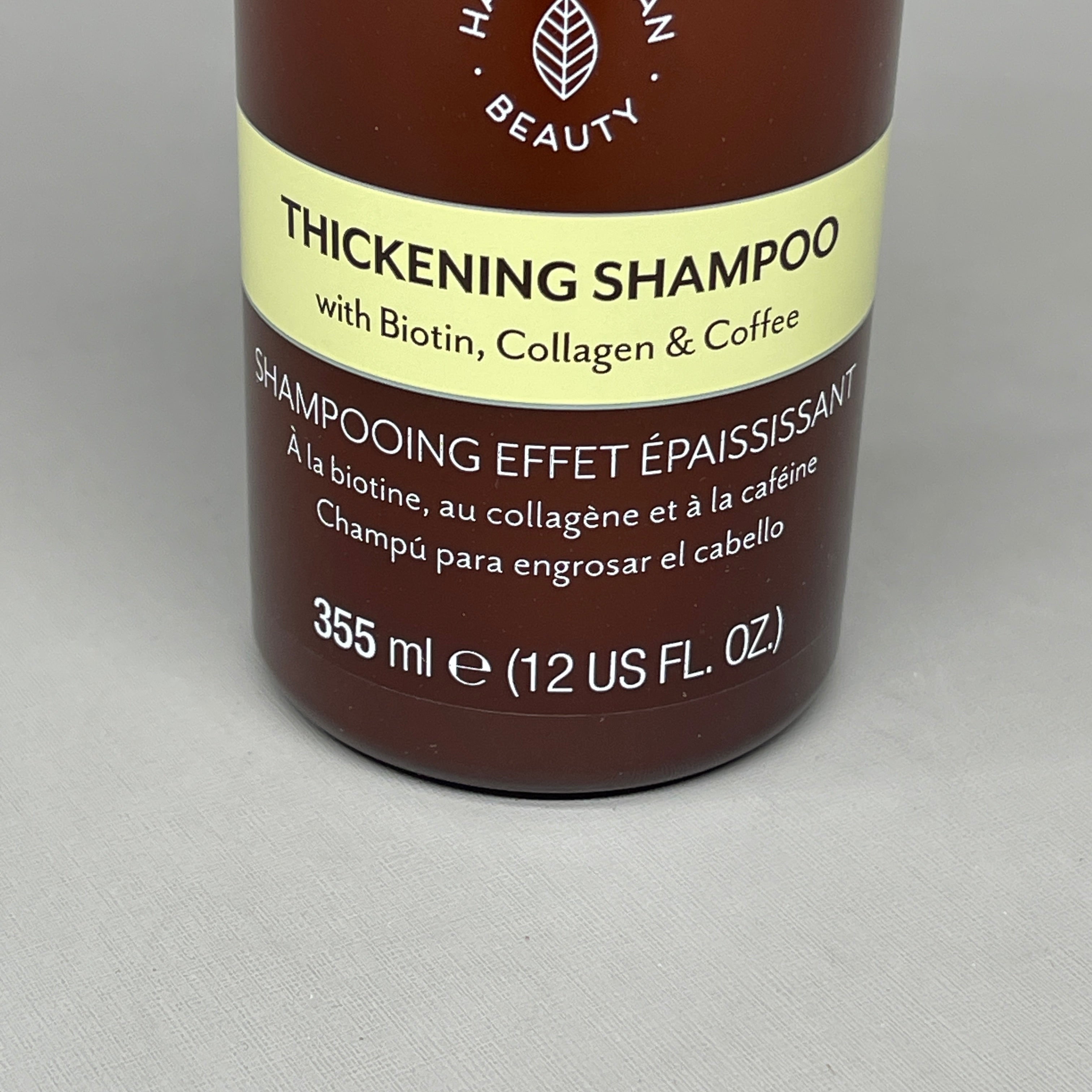 HASK Biotin Boost Thickening Shampoo 4-PACK 12 oz 34335K(NEW)