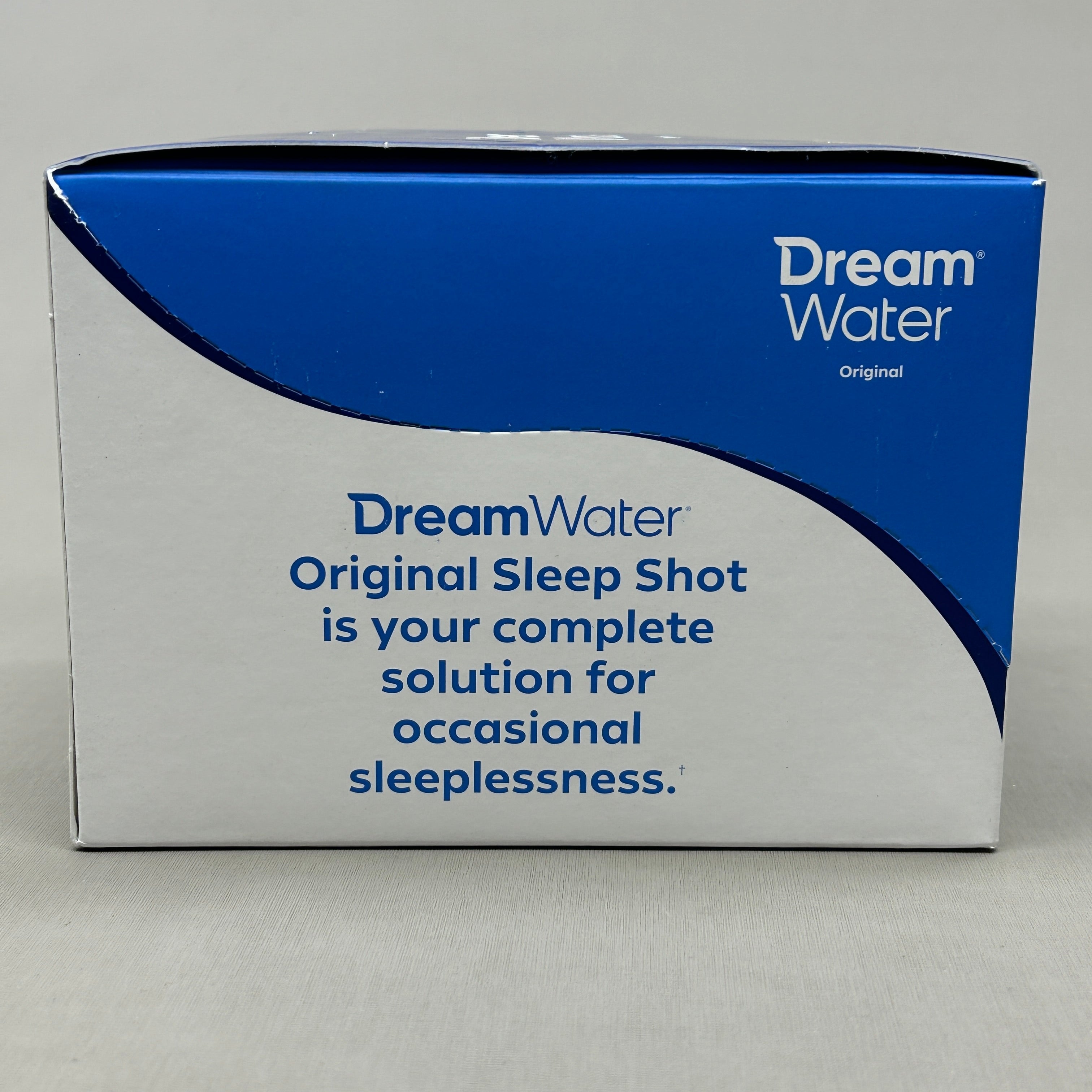 z@ DREAM WATER 12-PACK! Sleep and Relaxation Shot Snoozeberry 2.5 fl oz BB 09/23 (New) D