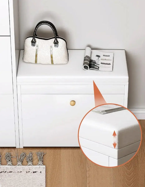 Tipping Bucket Shoe Storage Cabinets with Flip Drawers_06