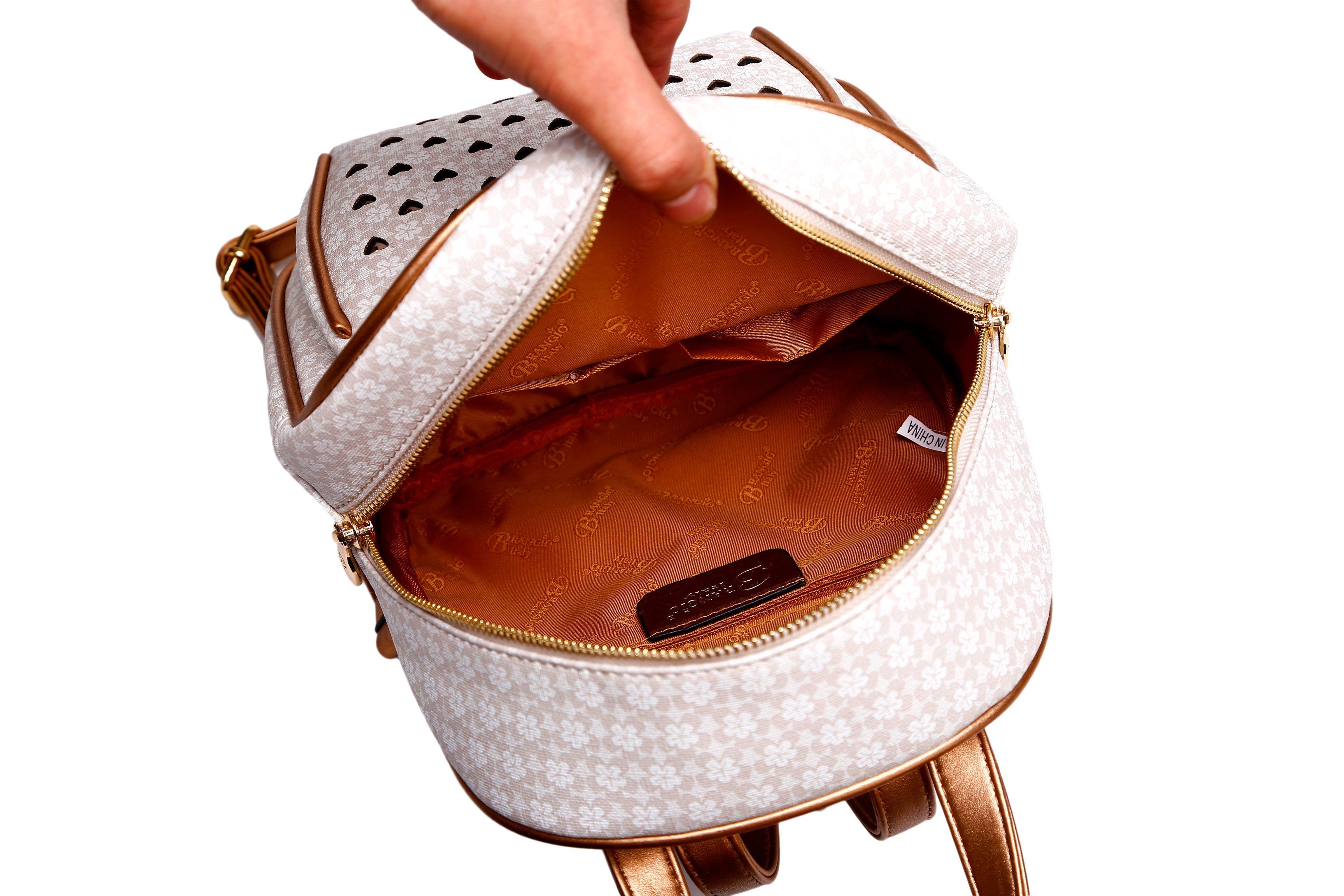 Crystal Rhinestone Bling Luxury Designer Small Backpack for Work Travel Gift