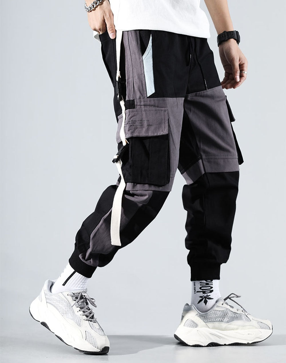 Hip Hop Harajuku Cargo Harem Pants Streetwear Joggers