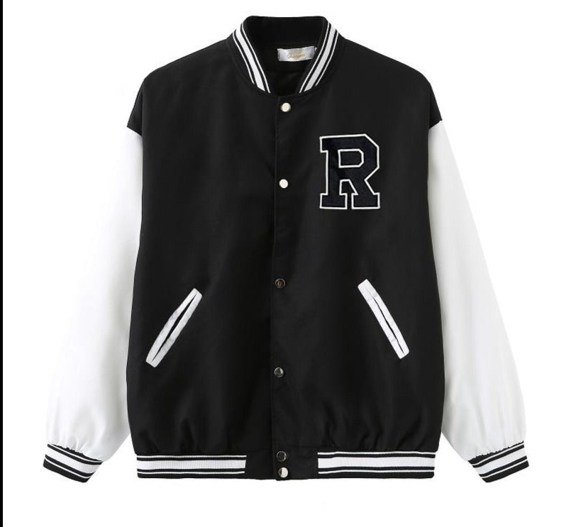 Harajuku Women Bomber Baseball Varsity Jacket