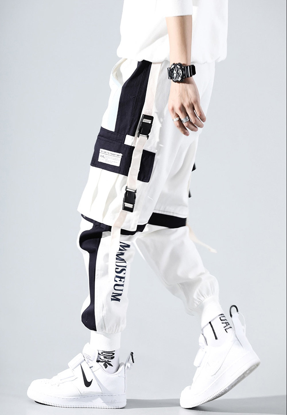 Hip Hop Harajuku Cargo Harem Pants Streetwear Joggers