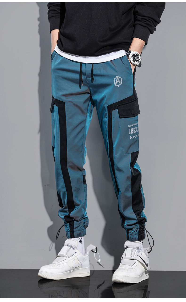 Elastic Waist Hip Hop Streetwear Cargo Pant Joggers