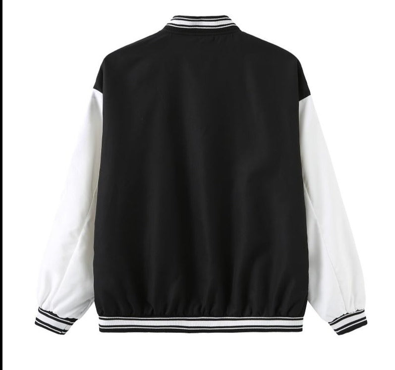 Harajuku Women Bomber Baseball Varsity Jacket