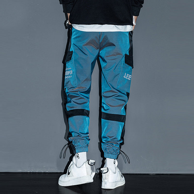 Elastic Waist Hip Hop Streetwear Cargo Pant Joggers