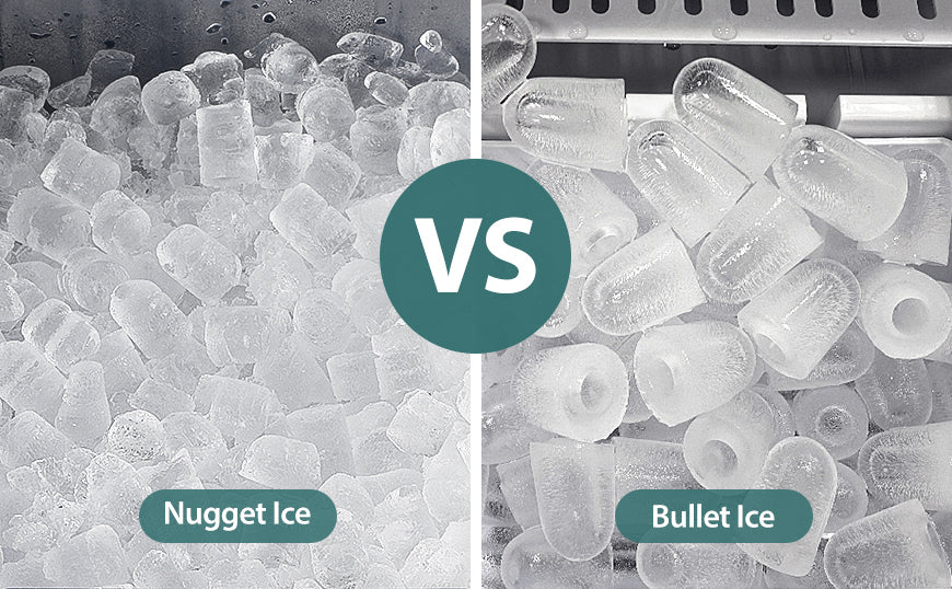 What is the difference between Bullet ice and Nugget ice? – Gevi