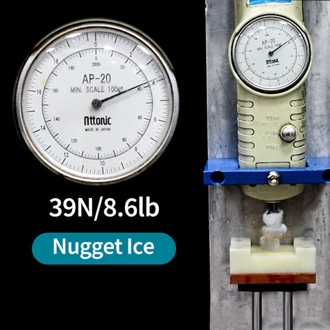 Replying to @lucretiacarter1 Nugget Ice Chewy Ice. #ice #iceeating