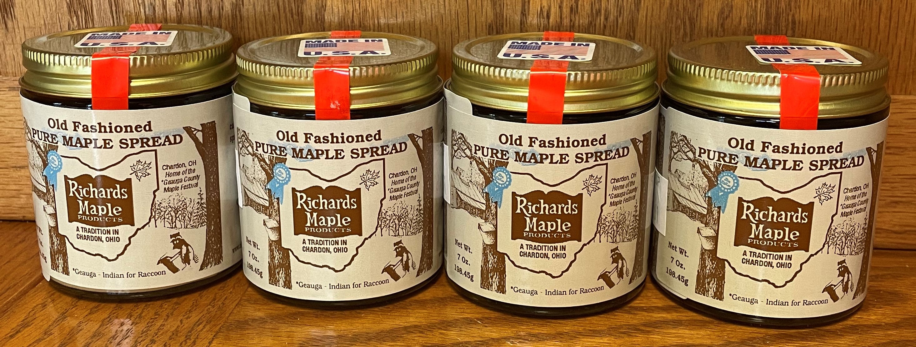 Maple Spread - 4 - 7 oz. Jars