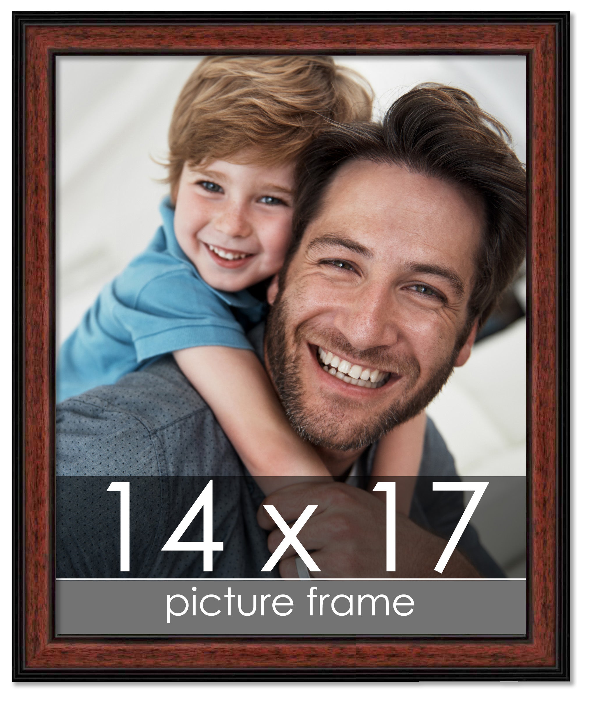 Traditional Mahogany Wood Picture Frame