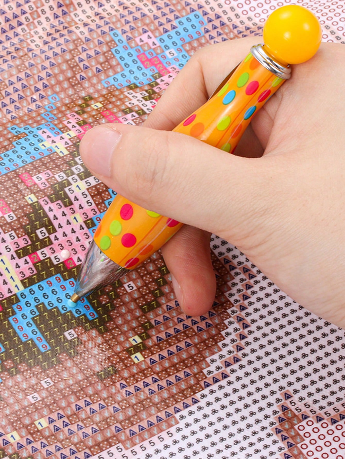 Beautiful & Unique Random Small Diamond Art Painting Tool - Diamond Pen, DIY Craft Tools for 5d Diamond Dotting Art ??
