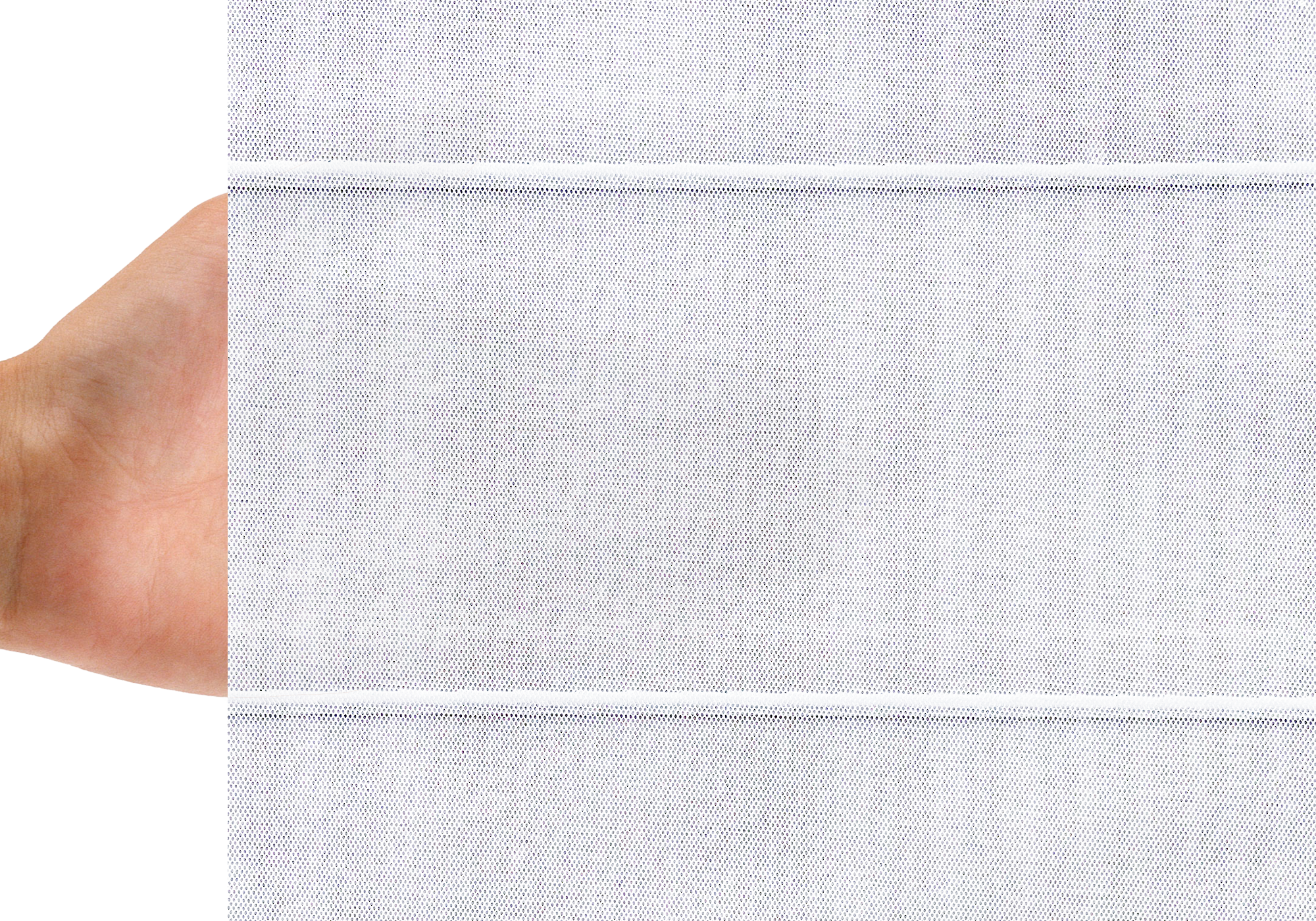 85% Blackout Wide White 23306