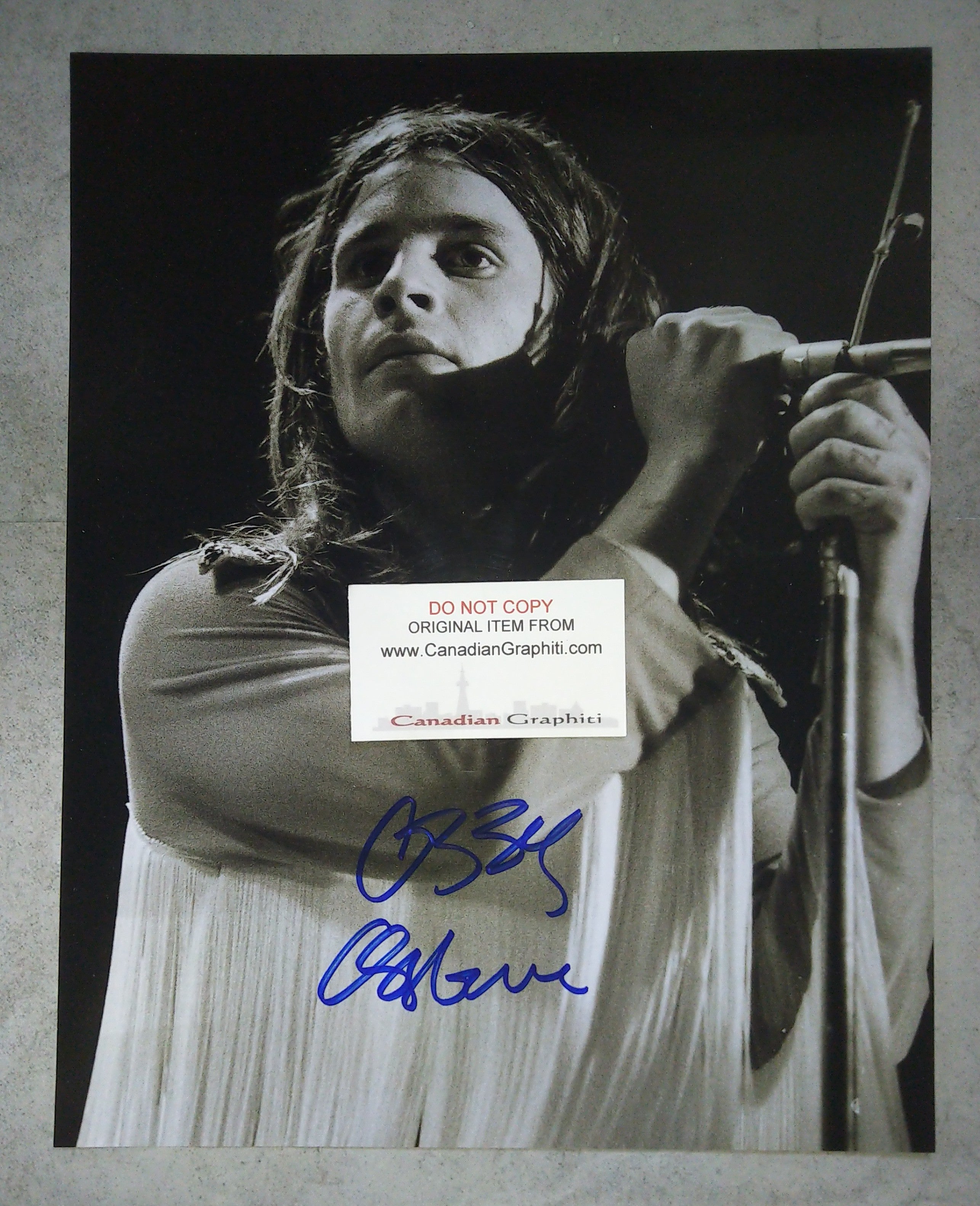Ozzy Osbourne Hand Signed Autograph 11x14 Photo