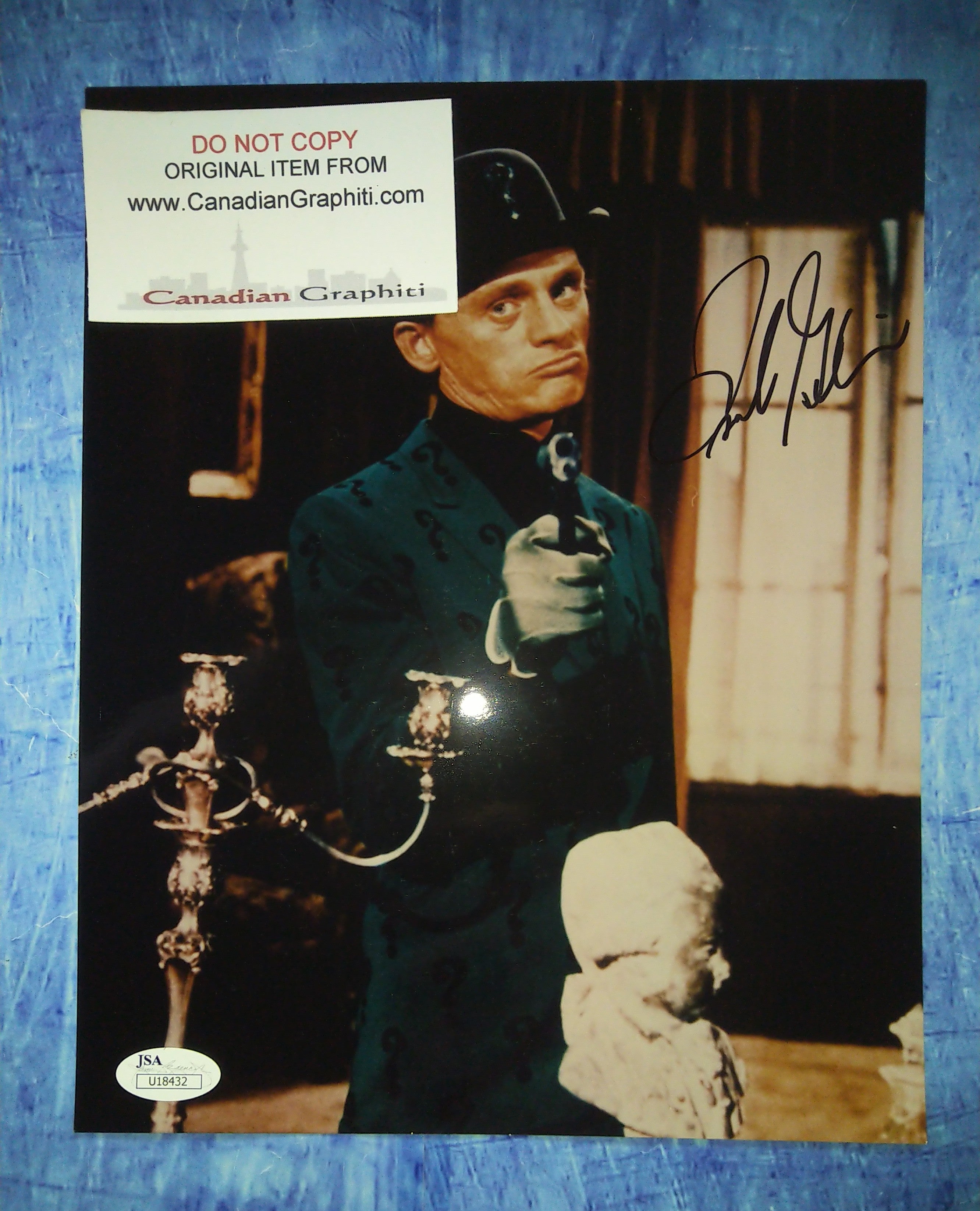 Frank Gorshin Hand Signed Autograph 8x10 Photo COA Batman