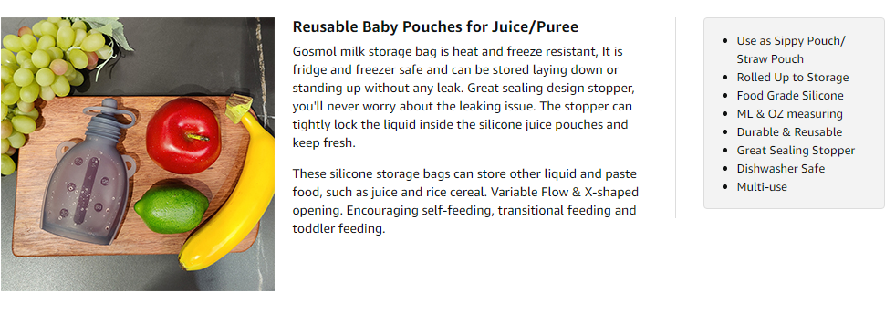 baby food pouches