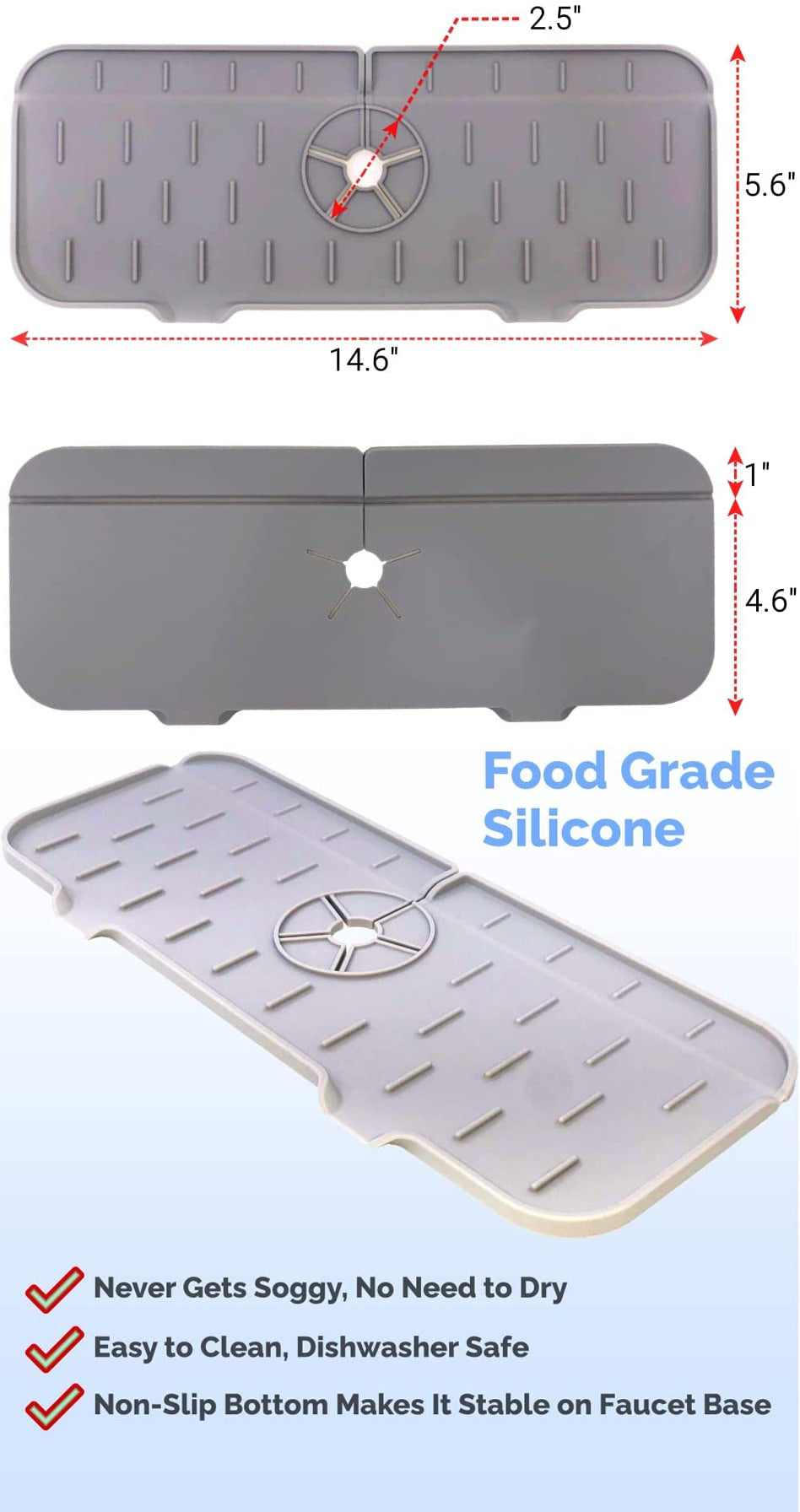 Faucet mat