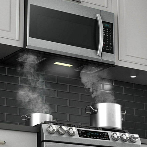 over the stove cabinet