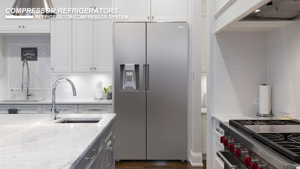 Smad appliances - Compressor Refrigerators with efficient refrigerator compressor system