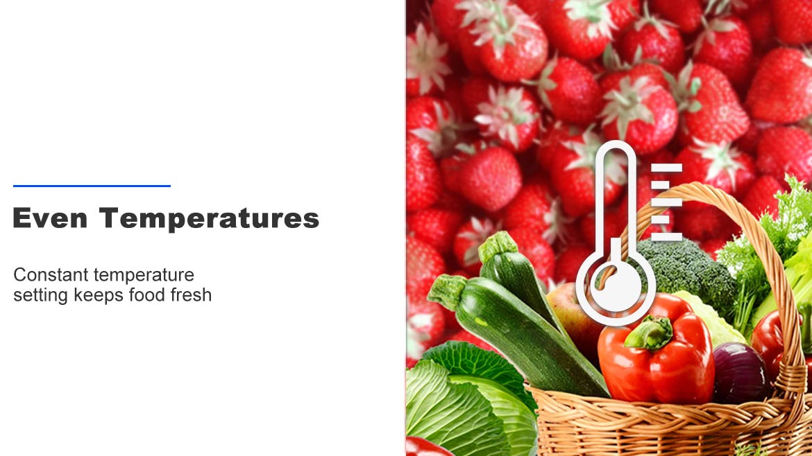 Smad Appliances - Constant temperature setting for fresh food