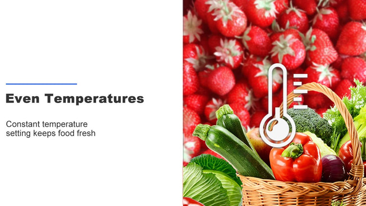 Constant temperature setting for fresh food