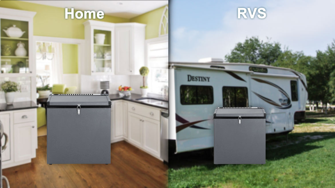 Smad Refrigerator - Ideal for Home and RV Use