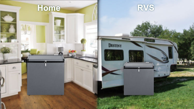 Smad compact freezer frost free, ideal for homes and Rvs use