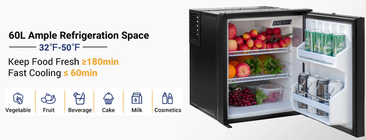 fast cooling 12voltage fridge SMAD