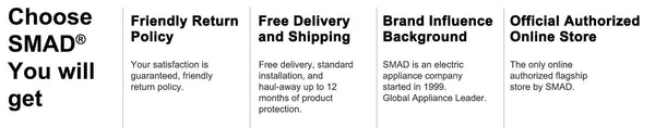 Smad appliances - Choose SMAD, You Will Get...