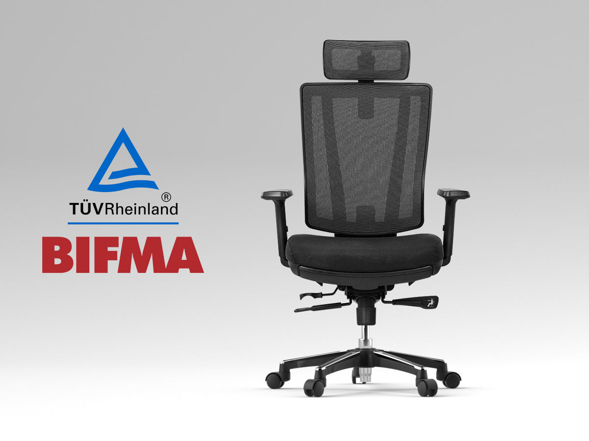 odinlake ergo pro office mesh chair 633 bifma certificate