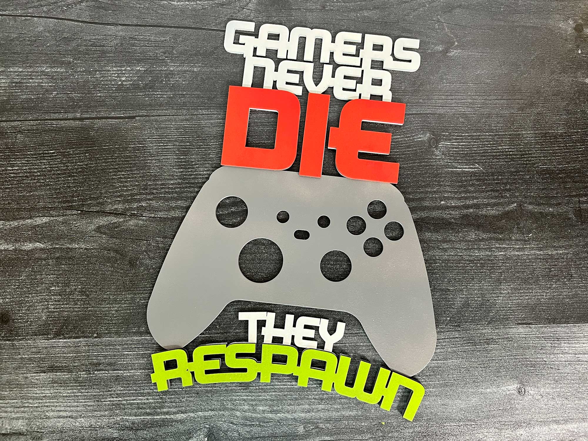 Gamer Wall signs!