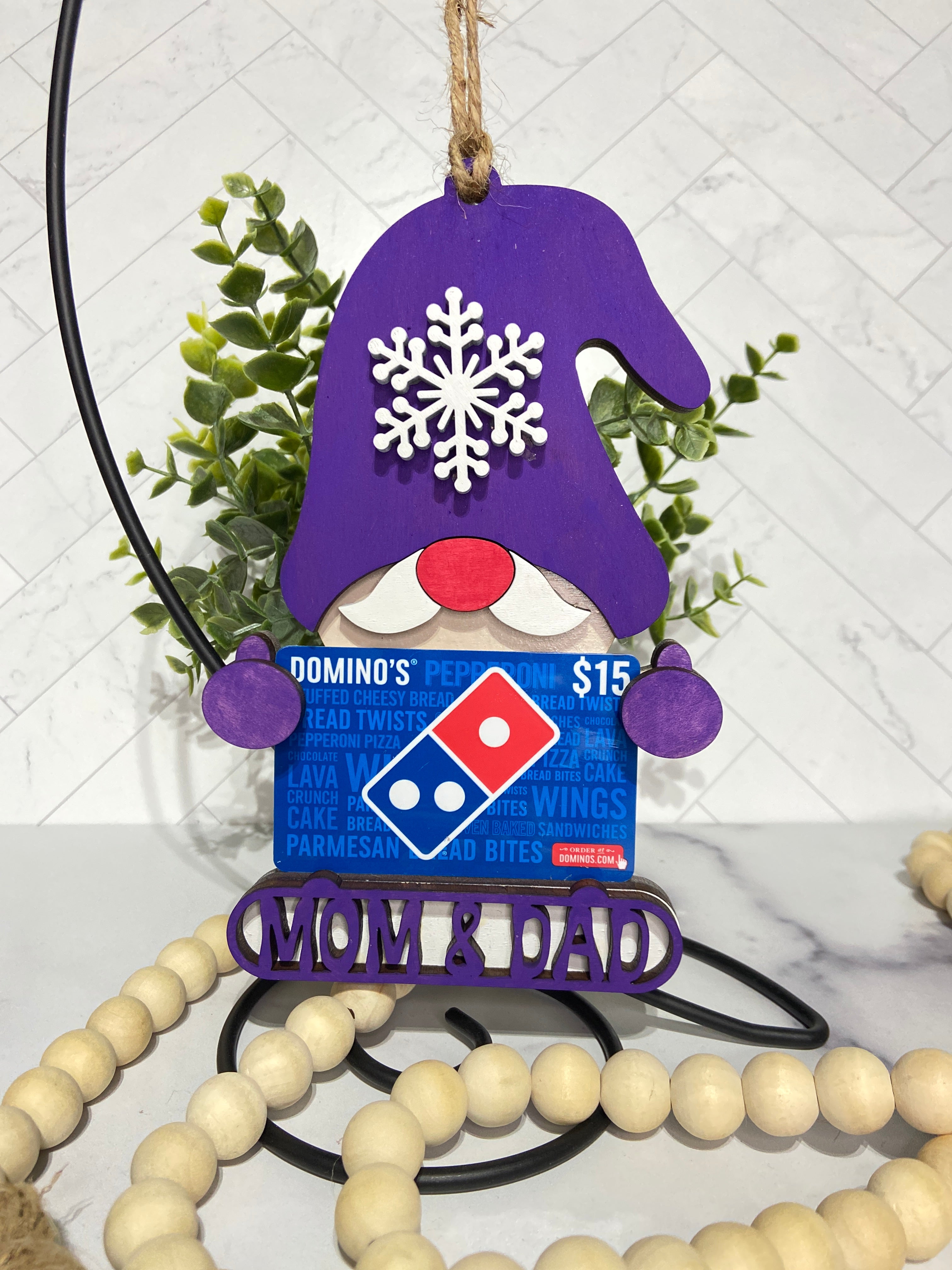 Gift Card Ornaments