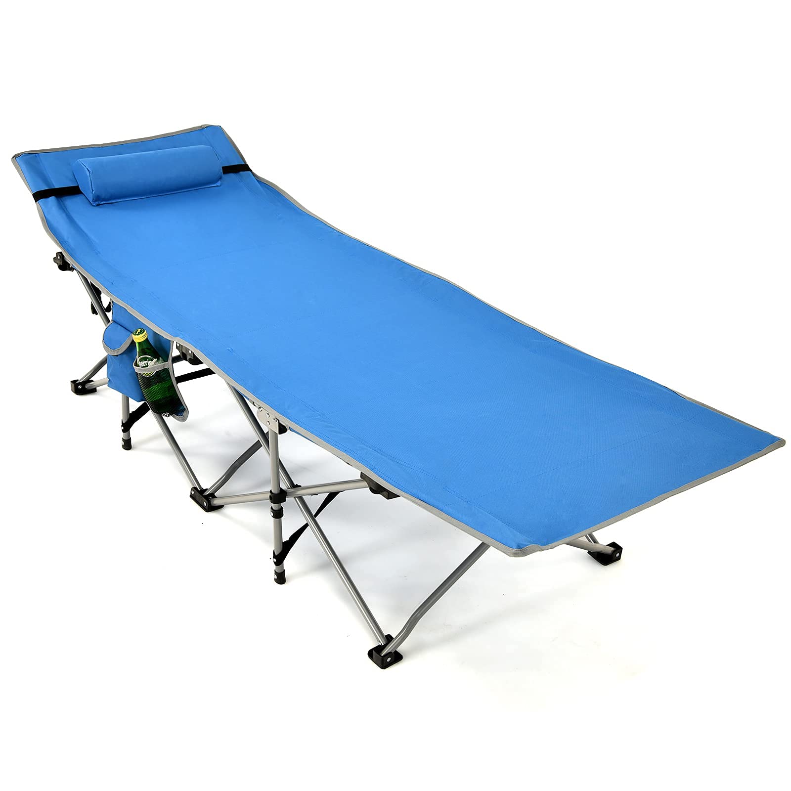 Folding Camping Cot, Heavy-Duty Comfortable Cot Bed for Adults Kids