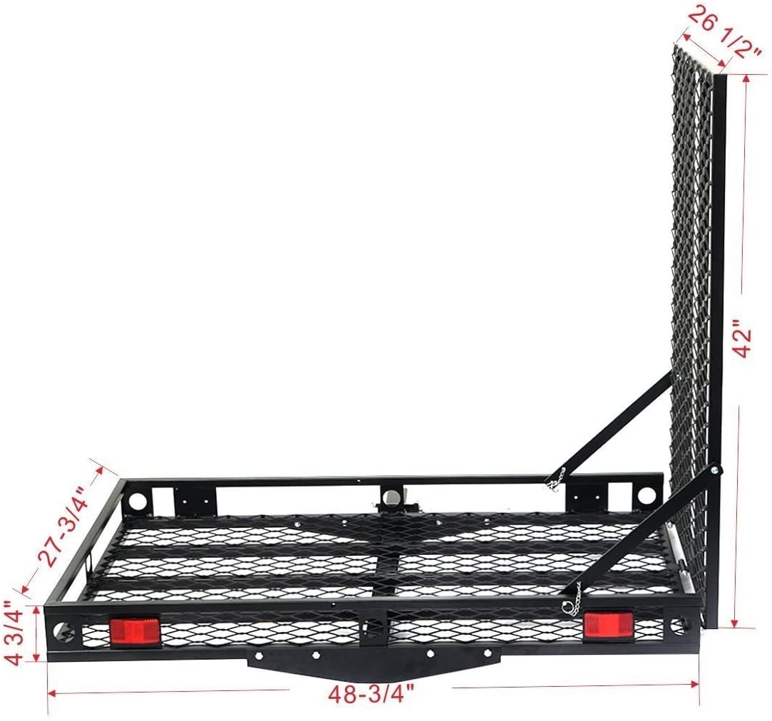 Hitch Mount Wheelchair Carrier, Mobility Scooter Loading Ramp