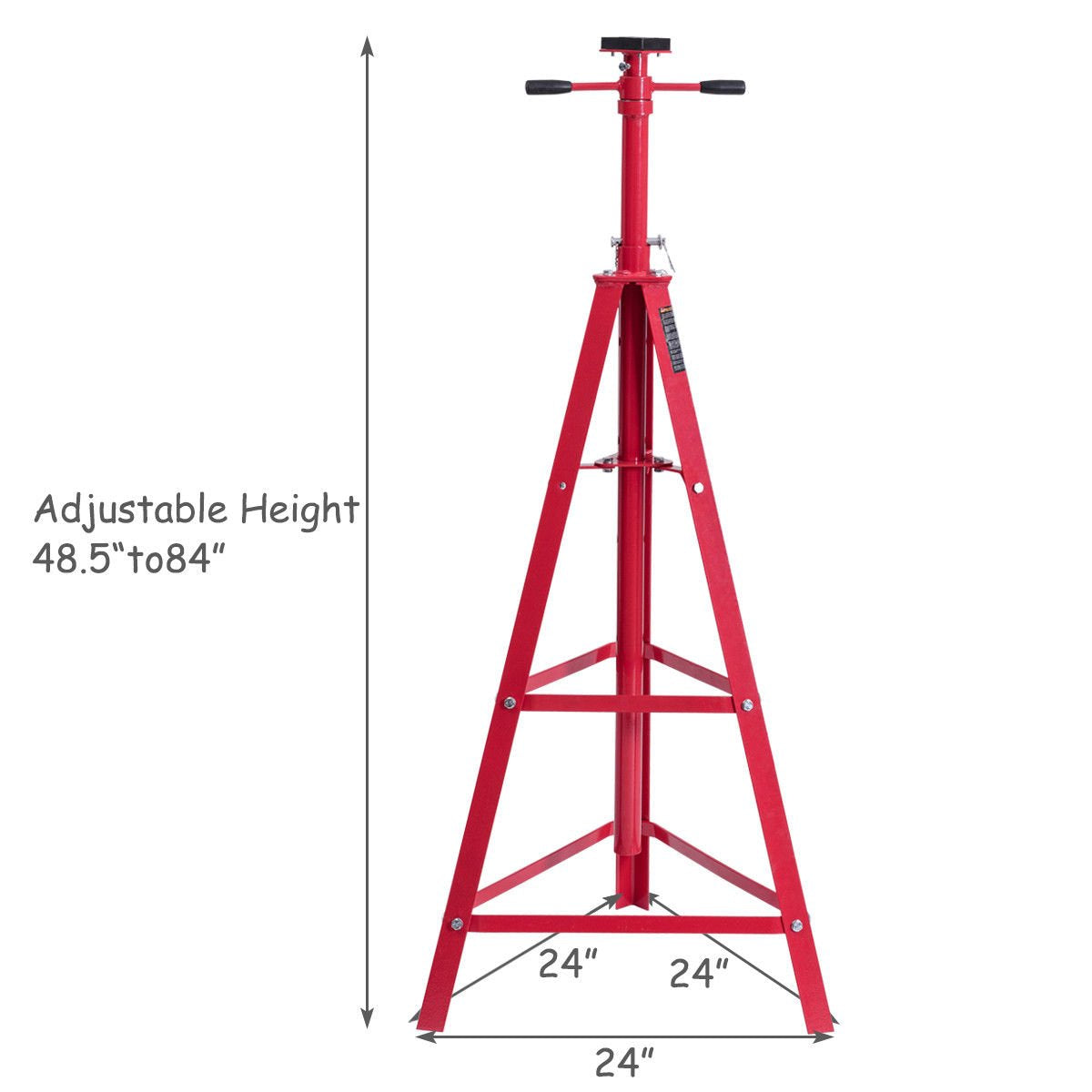 2 Ton High Reach Tripod Jack Under Hoist Stand