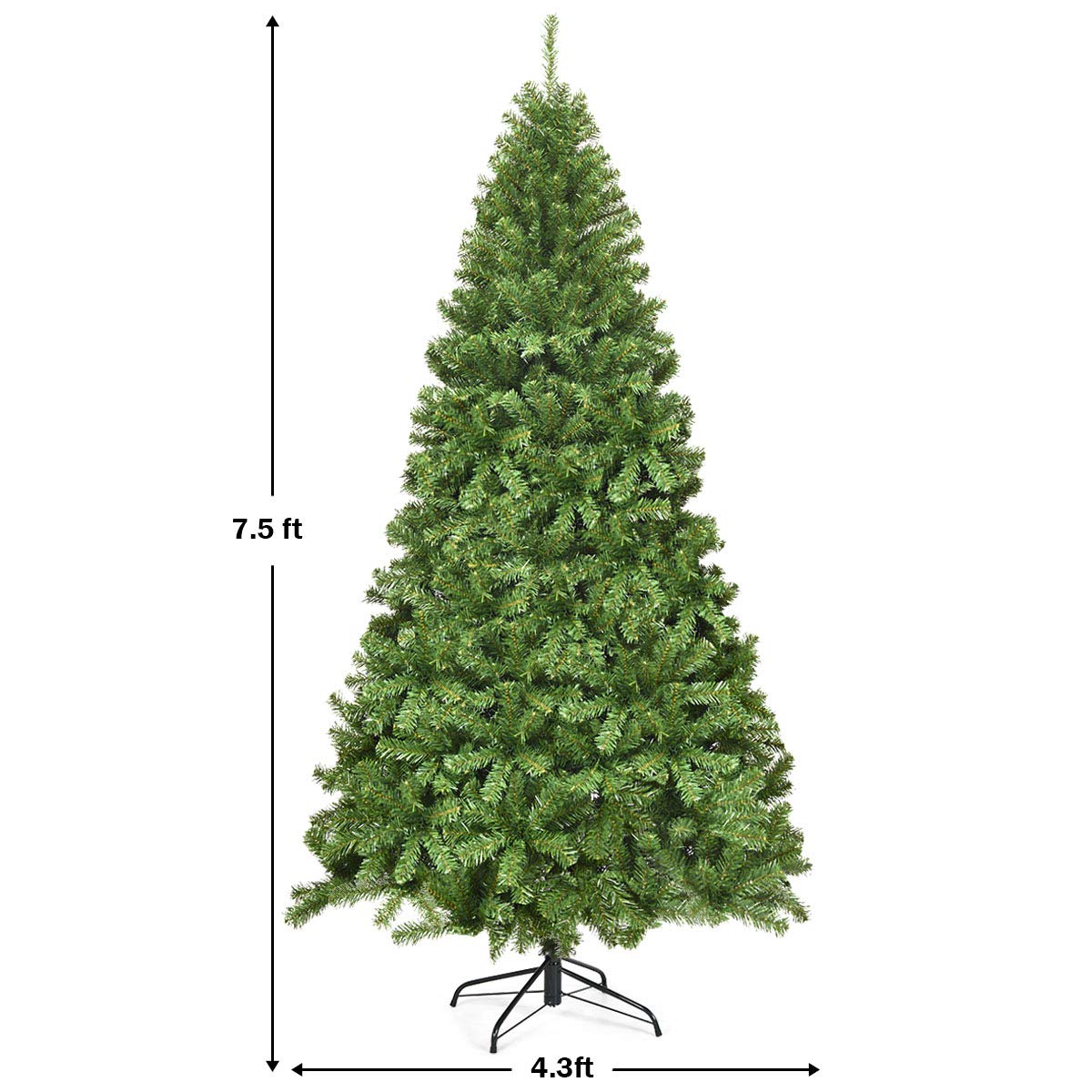 Goplus 7.5 Ft Artificial Christmas Tree