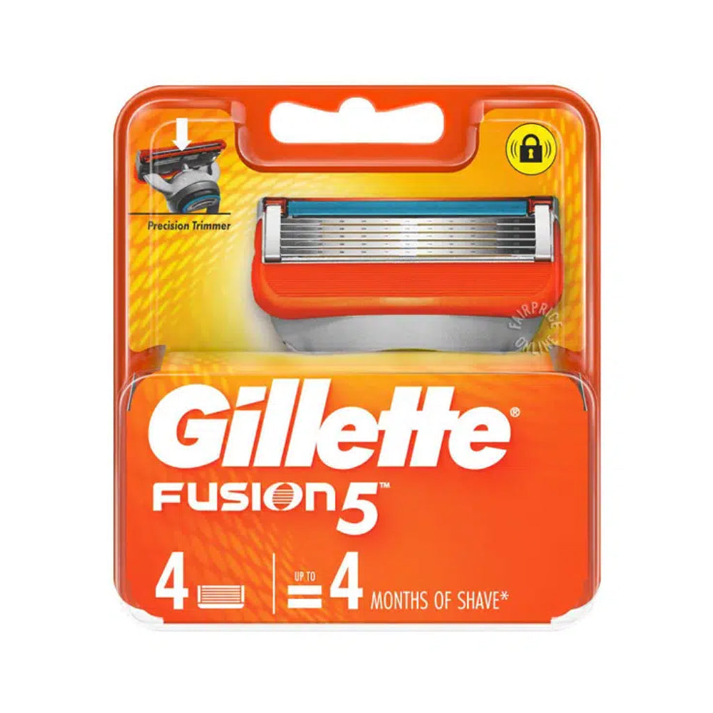 Gillette Fusion 5 (4 cartridges)