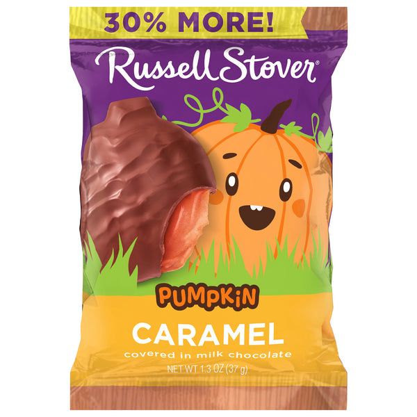 Russel Stover Pumpkin Caramel & Marshmallow Chocolate 1.3oz