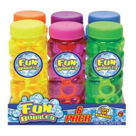 Jaru Fun Bubbles 6 pack 24oz