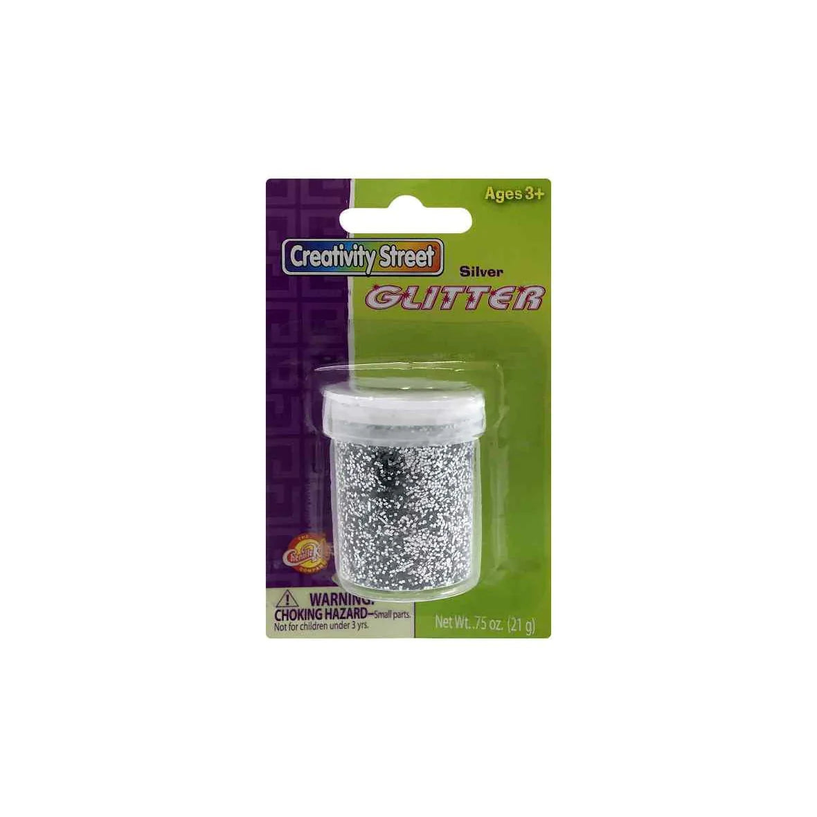 Creativity Street Silver Glitter 0.75oz