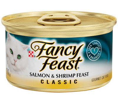 Fancy Feast Salmon & Shrimp Feast Classic Pate 3oz