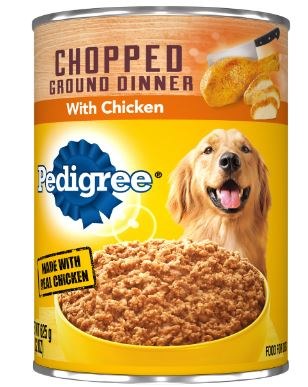 Pedigree Chopped Ground Dinner with Chicken 22oz