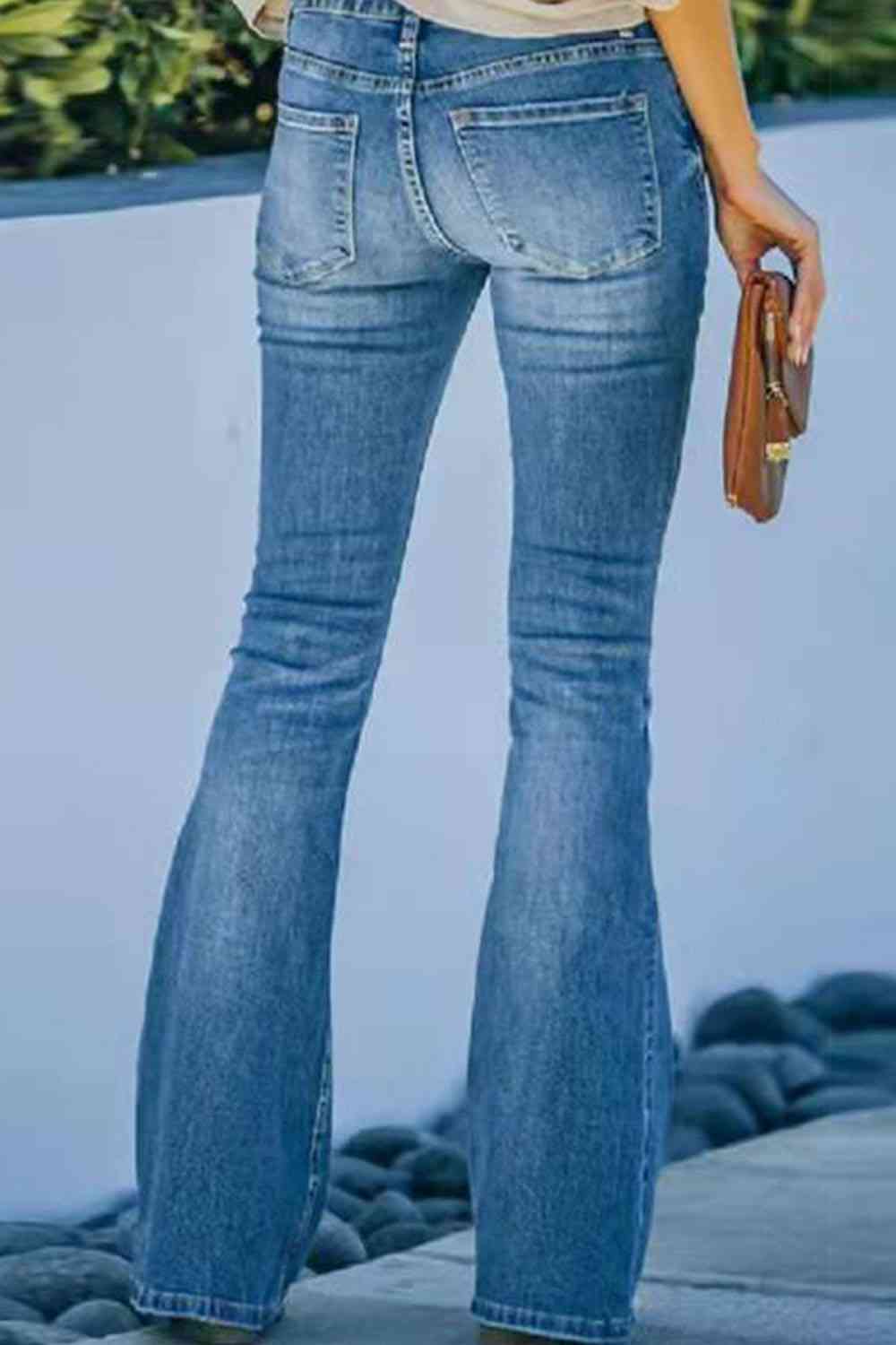 KHD Wide Leg Long Jeans